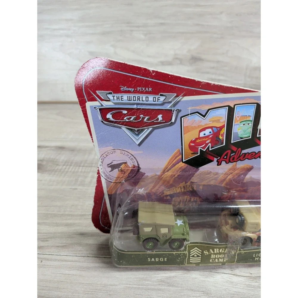 Disney Pixar World of Cars Mini Adventures -Sarge's Boot Camp - Sarge & McQueen